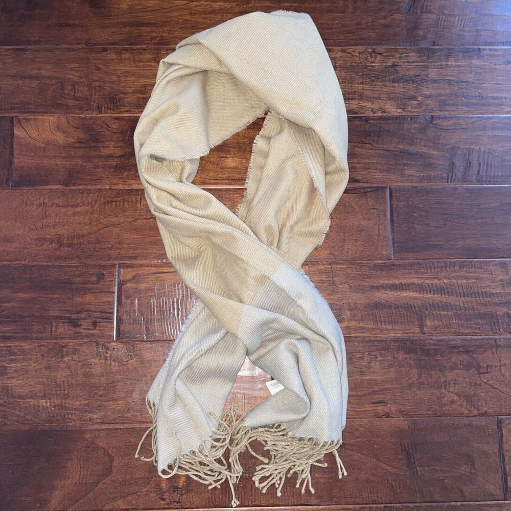 Madison 88 Scarf Wrap Camel Color Large‎ Size 70"x28"